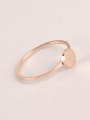 thumb Rose Gold Plated Simple Ring 1