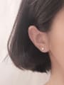 thumb Women Crown Shaped S925 Silver Stud Earrings 1