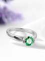 thumb Women High Quality Green Zircon Ring 1