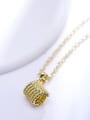 thumb Exquisite 18K Gold Plated Geometric Shaped Necklace 2