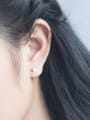 thumb S925 silver Little Cute Crown Stud cuff earring 3