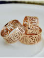 thumb Hollow Rose Gold Plated Ring 1