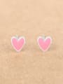 thumb Little Heart-shaped stud Earring 0