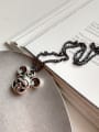 thumb Sterling Silver Vintage Mickey skull Necklace 0
