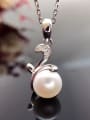 thumb Simple Freshwater Pearl Geometrical Necklace 0