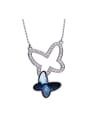 thumb 2018 2018 S925 Silver Butterfly-shaped Necklace 0