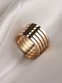 thumb Punk Style Helical Spring Stretch Ring 0
