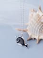thumb 925 Sterling Silver With Silver Plated Cute Whale Necklaces 0
