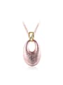 thumb Exquisite Roe Gold Plated Scrub Necklace 0