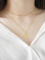 thumb 925 Sterling Silver With 18k Gold Plated Trendy angel Necklaces 3