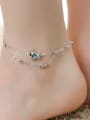 thumb austrian crystal Fish-shaped Anklet 1