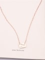 thumb Temperament Letter Geometric Clavicle Necklace 1