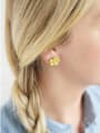thumb Alloy Lovely Yellow Flowers stud Earring 1