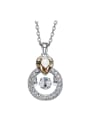 thumb Fashion Heart austrian Crystal Cubic Zirconias 925 Silver Pendant 3