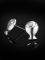 thumb Tiny Fish 925 Sterling Silver Stud Earrings 2