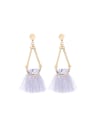 thumb Elegant Western Style Tassel Drop drop Earring 0