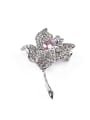 thumb new Flower-shaped Crystals Brooch 1