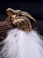 thumb Swan Feather Pendant Sweater Necklace 3