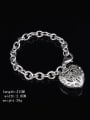 thumb Fashion Hollow Heart Copper Women Bracelet 3