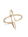 thumb Creative Gold Plated Stacking Ring 0