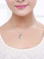 thumb Fashion Heart shaped Austria Crystal Necklace 1