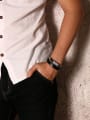 thumb Trendy Geometric Shaped Artificial Leather Bracelet 1
