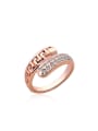 thumb Personality Open Design Geometric Shaped Ring 0