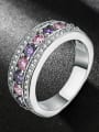 thumb Luxury Western Style AAA Purple Zircons Ring 1