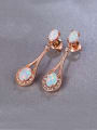 thumb Rose Gold Plated drop earring 1