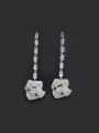 thumb AAA Zircons Drop Cluster earring 0