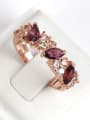 thumb Noble Zircons Fashion Western Style Copper Ring 1