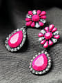 thumb Artificial Stones Alloy Drop Chandelier earring 2