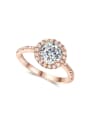 thumb Hot Selling Classical Ring with AAA Zircons 0