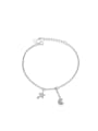 thumb Star Moon Delicate Accessories Silver Bracelet 0