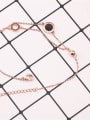 thumb Rose Gold Plated Double Chain Anklet 2