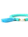 thumb Western Style Colorful Clay Stretch Bracelet 3