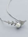 thumb Fish Bones Pearl Necklace 2