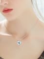 thumb Fashion Heart shaped austrian Crystal Necklace 1