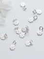 thumb 925 Sterling Silver With Silver Plated Trendy snowflake Charms 1