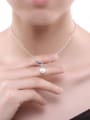 thumb Fashion Artificial Pearls LOVE Necklace 1