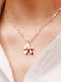 thumb Small Horse Pendant Clavicle Necklace 1