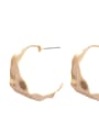 thumb Alloy With Gold Plated Trendy Geometric Stud Earrings 2