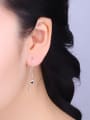 thumb Fresh Square Shaped Line Earrings 1