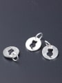 thumb 925 Sterling Silver With Silver Plated Cute Cat Charms 0