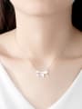 thumb 925 Sterling Silver With smooth personality Irregular Necklaces 1