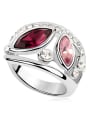 thumb Exaggerated Marquise Cubic austrian Crystals Alloy Ring 3