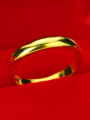 thumb Copper With 18k Gold Plated Fashion Round free size Rings 1