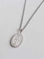 thumb 925 Sterling Silver With Silver Plated Personality Virgin Mary Necklaces 0