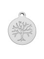 thumb Stainless Steel With Trendy Round with life tree Charms 1