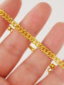 thumb High Quality 24K Gold Plated Heart Shaped Copper Bracelet 1